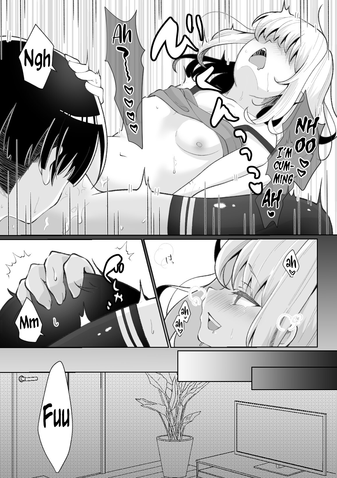 Hentai Manga Comic-A story about teaching a TS-bitch a lesson-Read-4